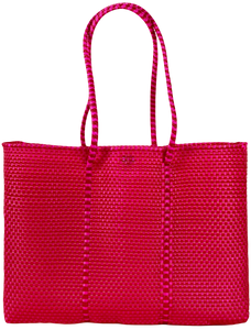 Tote - Fucsia and Red