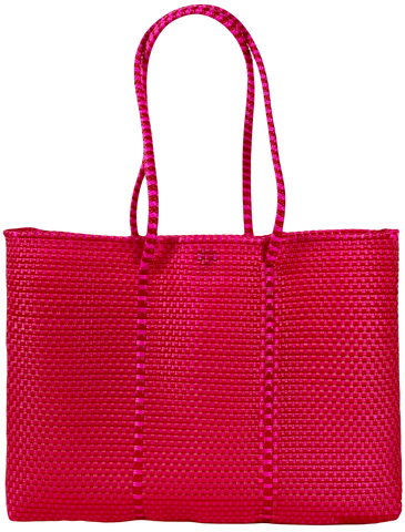 Tote - Fucsia and Red