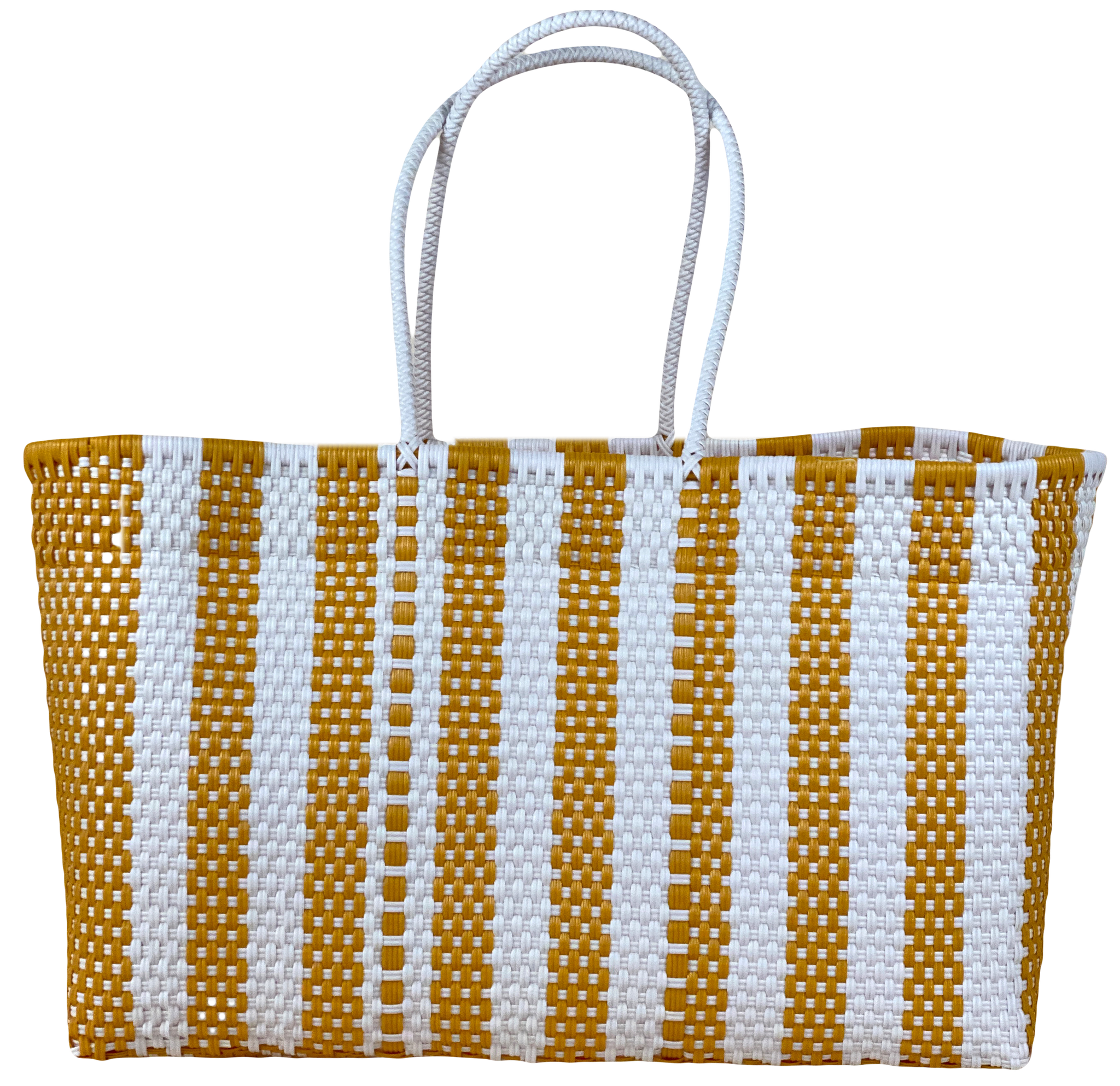 Java - Stripes Mustard and White