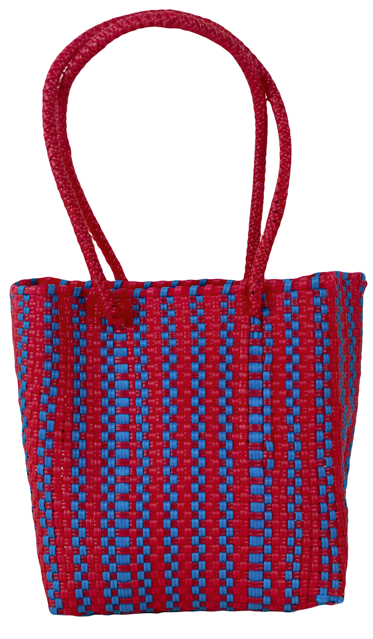 Petite bag- blue and red