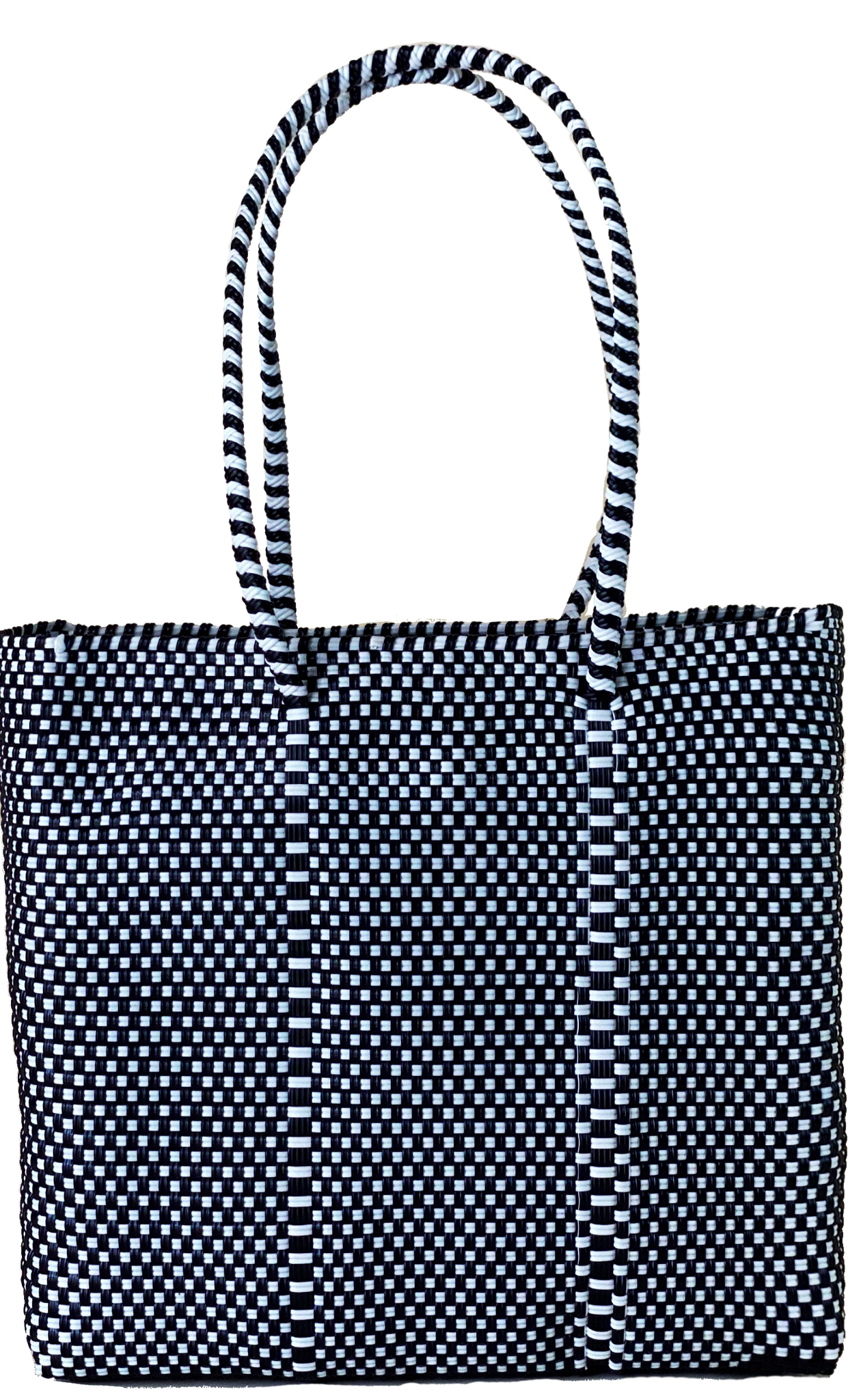 Small Tote - Black and White