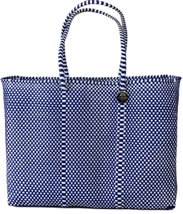 Tote -navy and White