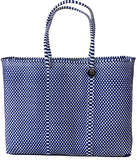 Tote -navy and White